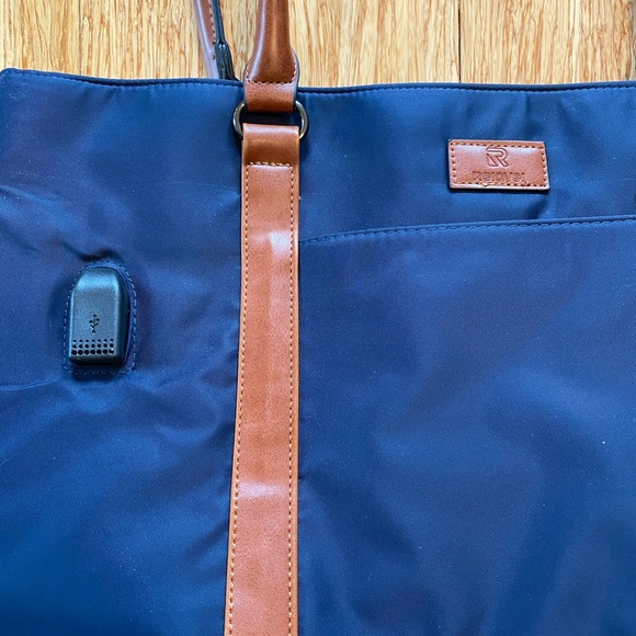 Relavel Laptop tote bag 17.3 inch laptop bag USB port - Picture 6 of 13